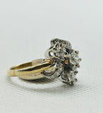 14k Estate Ring with .50cttw of Diamonds