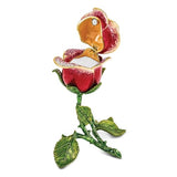 Rose Trinket Box and Necklace